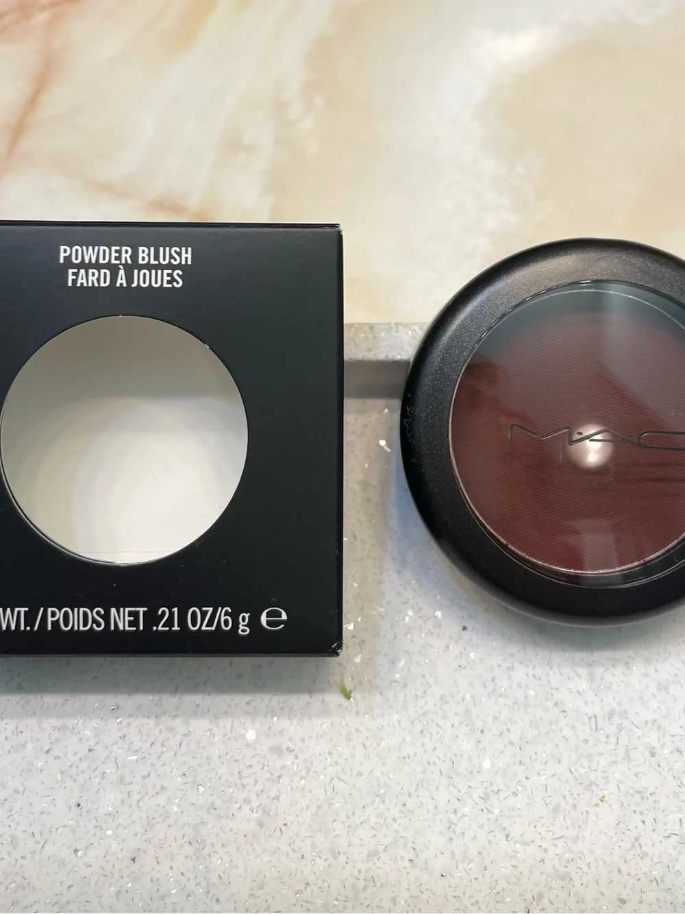 VAULTED FORMULA ~ MAC Cosmetics ~ ‘FILM NOIR’ ~ Powder Blush ~ Full Size 6 g NIB
